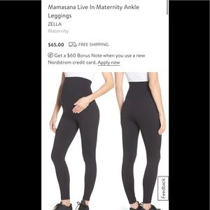 Maternity leggings